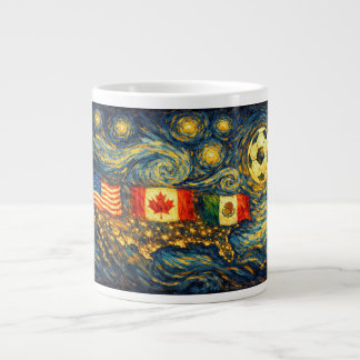 Fint konstväggkonst i Van Gogh-stil USA MX CA Jumbo Mugg