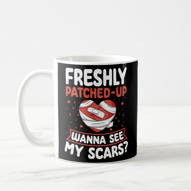 Fint lappad vill se mina bilar som hjärtstillande kaffemugg (Vänster)