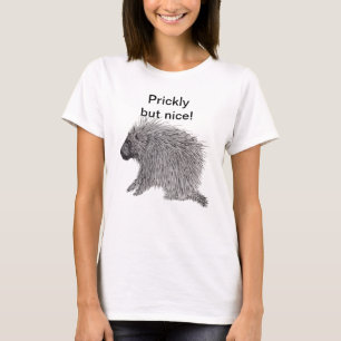 Fint men fint porcupin t shirt