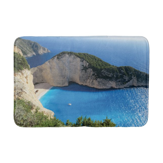 Fint Navagio Beach, Grekland Badrumsmatta (Framsidan)