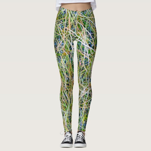 Fint prydnadsgräs  leggings (Framsida)