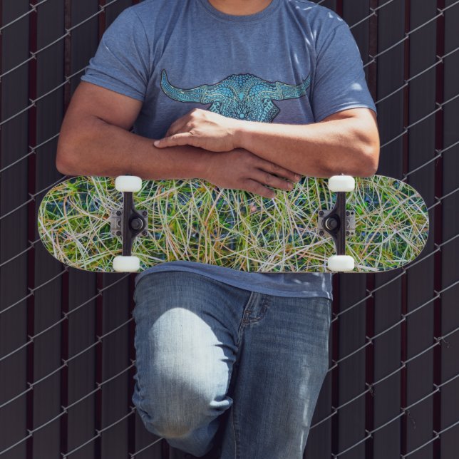 Fint prydnadsgräs  mini skateboard bräda 18,5 cm (Utomhus 3)
