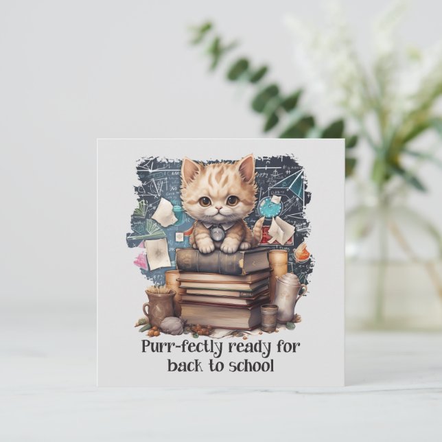 Fint Redo för Back to school (Stående Fram)