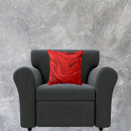 Fint röd estetisk övertoning kudde