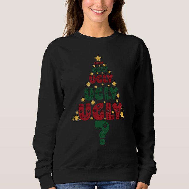Fint sötare, julgran! t shirt (Framsida)