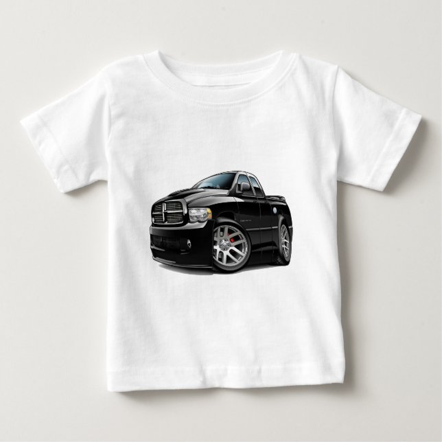 Fint SRT10 rammar den Dualcab svarten Tee Shirt (Framsida)