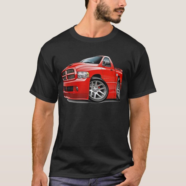 Fint SRT10 rammar rött T-shirt (Framsida)