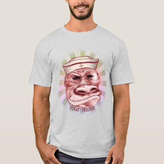 Fint stift upp sjuksköterska t shirt