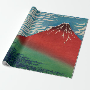 Fint väder klar morgon Vintage japansk konst Presentpapper