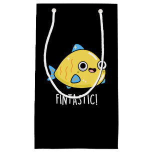 Fintastic Funny Fish Pun Mörk BG