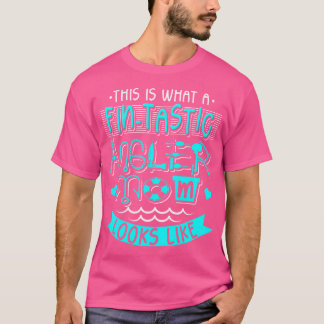 Fintastisk glasfisk Mamma Mor fiskevatten T Shirt