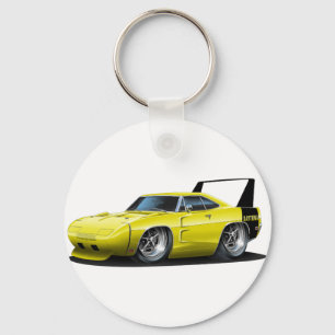 FintDaytona gul bil Nyckelring