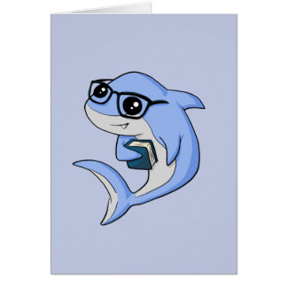 "Fintellectual" haj! Hälsningskort