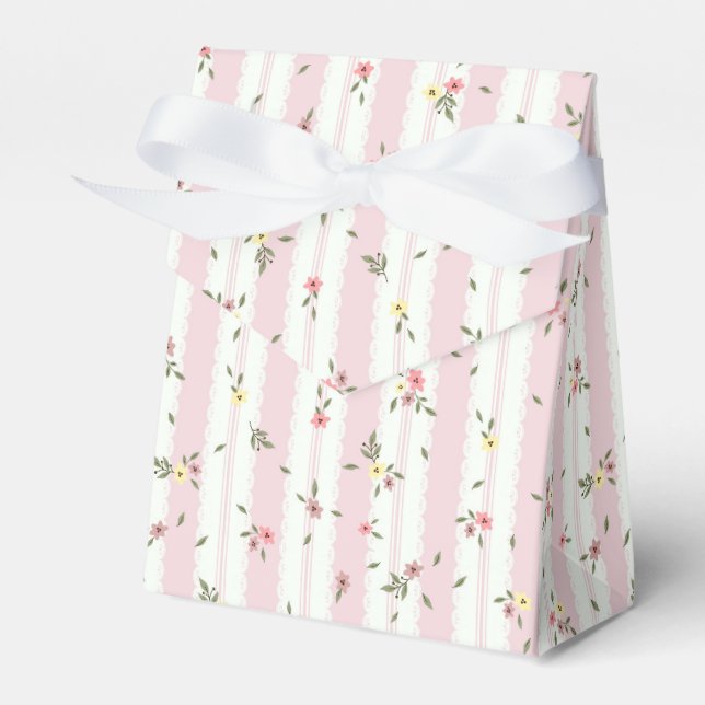 Fintliga Blommönstrets favoritrutor Presentaskar (Framsidan Sidan)