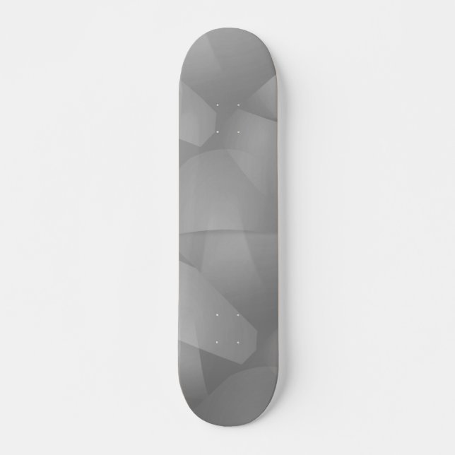Fintliga Grått-mappar Mini Skateboard Bräda 18,5 Cm (Framsida)