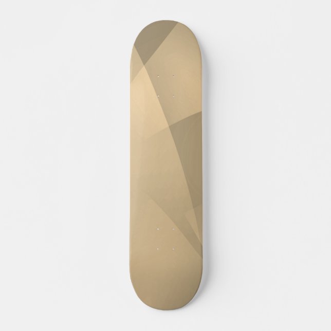Fintliga Guld-mappar Mini Skateboard Bräda 18,5 Cm (Framsida)