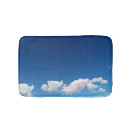 Fintliga moln badrumsmatta