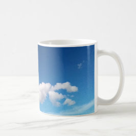 Fintliga moln kaffemugg