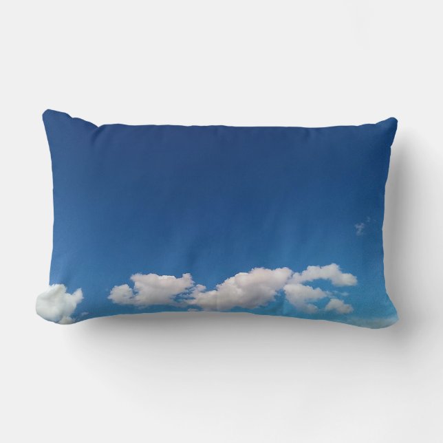 Fintliga moln lumbarkudde (Framsida)