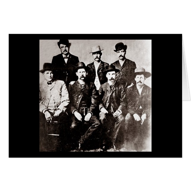 Fintstad "fredkommission" circa 1883 hälsningskort (Framsidan Horizontal)