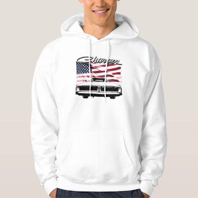 FintuppladdareHoodie Tröja Med Luva (Framsida)