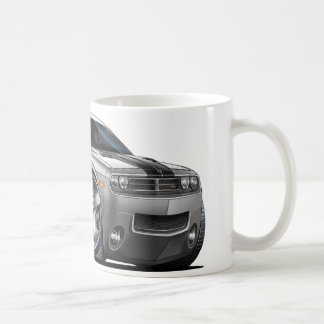 Fintutmanaresilver/grå färgbil kaffemugg