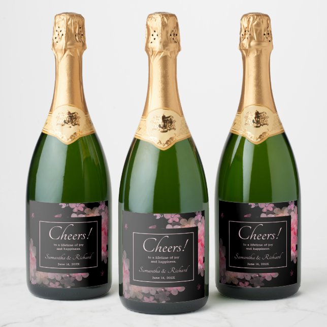 Fintvätefärgad Blommigt för Rosa (Flaskor)