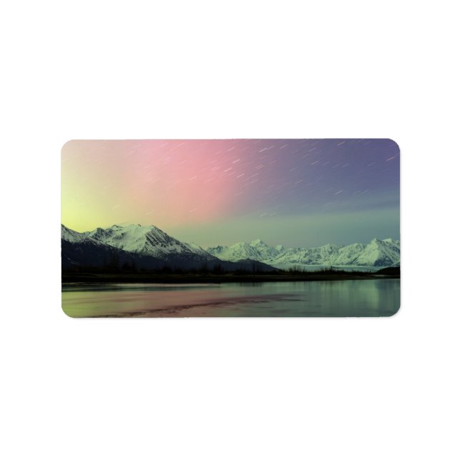 Fintvätt Aurora Adressetikett (Framsidan)