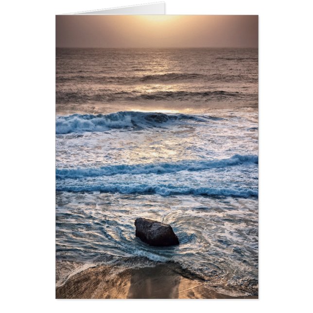 Fintvätt av band hälsningskort (Framsidan)