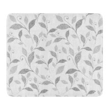 Fintvätt av Blommigt av fet texturerat Grått