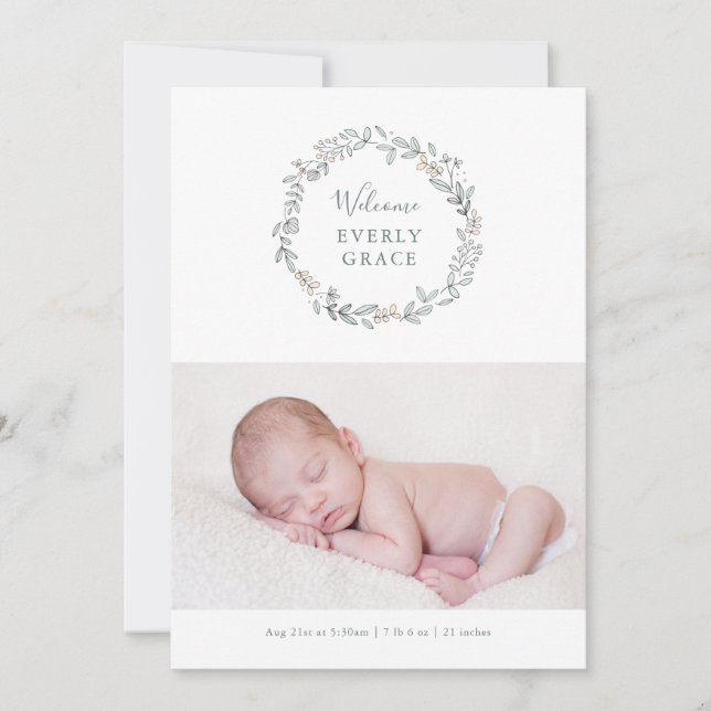 Fintvätt av Blommigt Meddelande (Framsida)