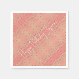 Fintvätt av Blommigt Mönster Pappersservett