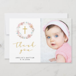 Fintvätt av Blommigt och bomull, Tack Kort