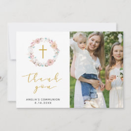 Fintvätt av Blommigt och bomull, Tack Kort