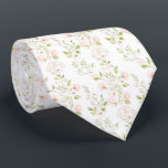 Fintvätt av blommönster slips<br><div class="desc">elegantens blommönster slips</div>