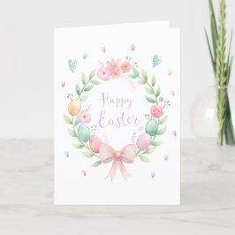 Fintvätt av blommor och ägg från Påsk Helgkort
