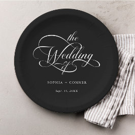 Fintvätt av Elegant Bröllop Black