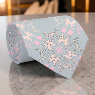 Fintvätt av Eleganten Pastel Baroque Damask Patter Slips