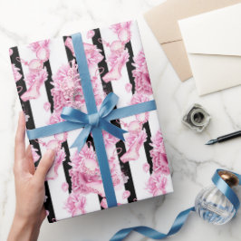 Fintvätt av fet mönster-Möhippa Presentpapper