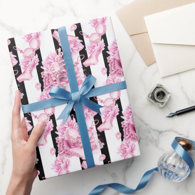 Fintvätt av fet mönster-Möhippa Presentpapper (Gåvor)