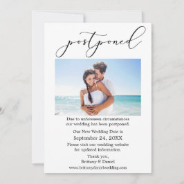 Fintvätt av foto-kort i Bröllop med känslig kallig Spara Datumet