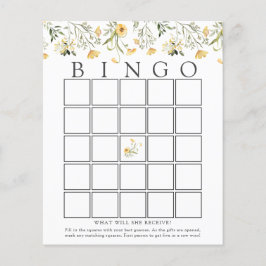 Fintvätt av Gult-jokertecken Baby Bingo-spel