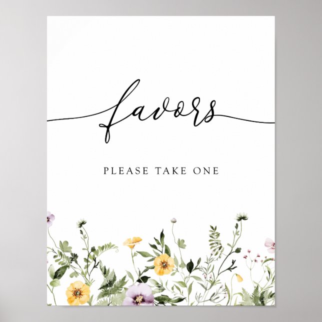 Fintvätt av Gult-jokertecken Poster (Framsidan)