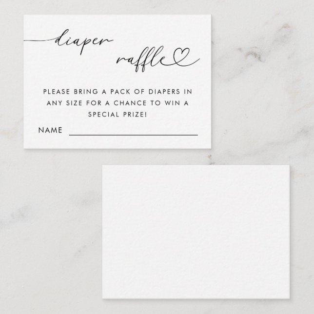 Fintvätt av hjärtskript, hårklappare, babyskor tilläggskort (Fram/baksida)