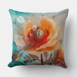 Fintvätt av känslig Orange Kudde