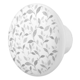 Fintvätt av keramisk Blommigt av Grått, texturerad Knopp