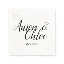 Fintvätt av minimalistisk kalligrafi Bröllop