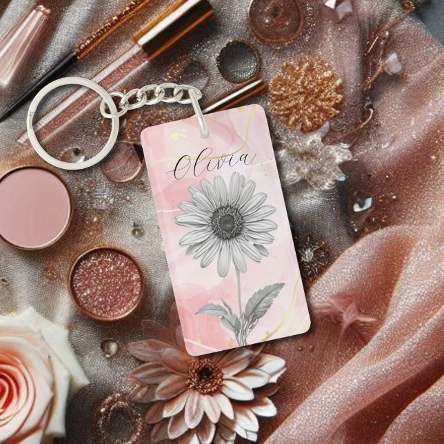 Fintvätt av  Rosa Daisy Flower (Skapare uppladdad)