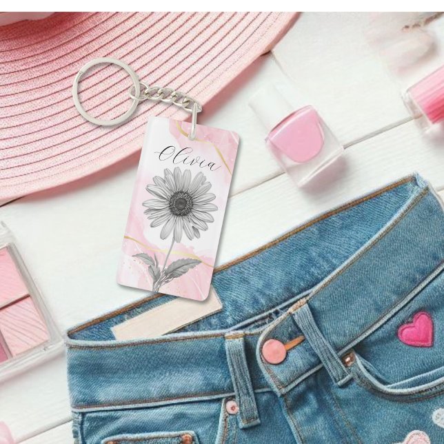Fintvätt av  Rosa Daisy Flower (Skapare uppladdad)