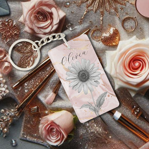 Fintvätt av Rosa Daisy Flower